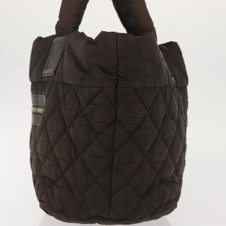Chanel Coco Cocoon Zipped Tote Quilted Nylon