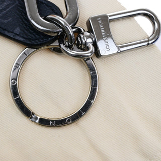 Louis Vuitton ID Tab Charm and Key Holder Monogram Eclipse Canvas