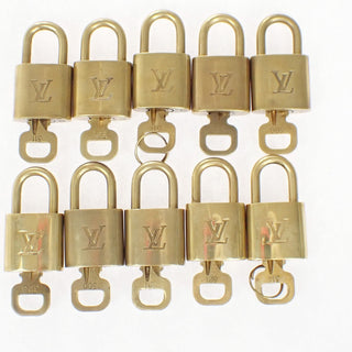 Louis Vuitton Cadenas Bag Charm Gold-plated