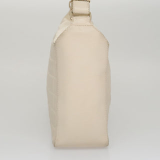 Chanel Chocolate Bar CC Shoulder Bag Quilted Leather