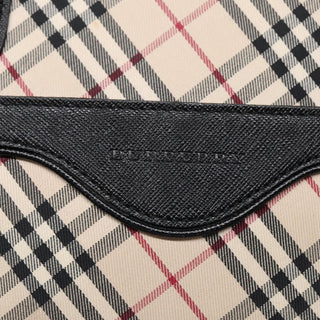 Burberry Nova Check Tote canvas check pattern