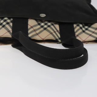 Burberry Nova Check Tote canvas check pattern