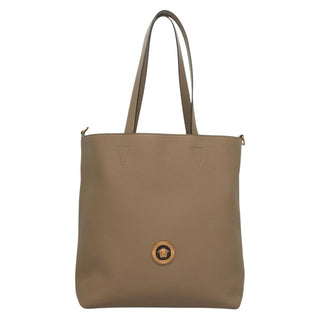 Versace La Medusa Tote Embossed Canvas