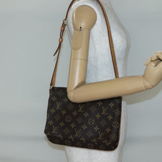 Louis Vuitton Musette Tango Handbag Monogram Canvas