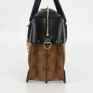 Louis Vuitton City Malle Handbag Reverse Monogram Canvas and Leather