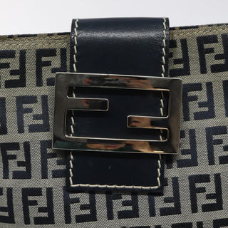 Fendi Vintage Shoulder Bag Zucca Canvas