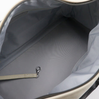 Chanel Biarritz Hobo Quilted Coated Canvas