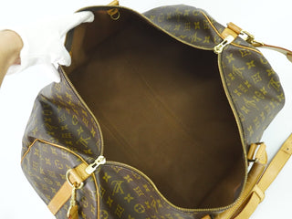 Louis Vuitton Keepall Bandouliere Bag Monogram Canvas
