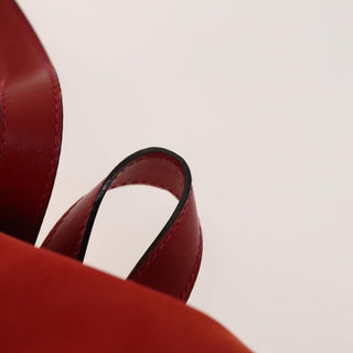 Salvatore Ferragamo Gancini Flap Drawstring Backpack Suede