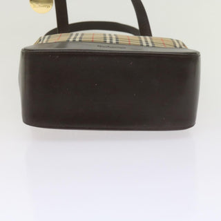 Burberry Nova Check Tote Leather