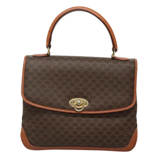 Celine Macadam Handbag Macadam with leather