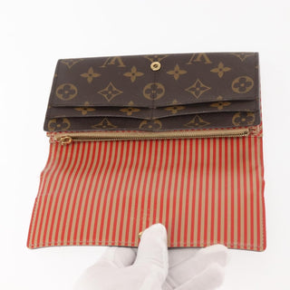 Louis Vuitton Vintage Sarah Wallet Monogram Canvas
