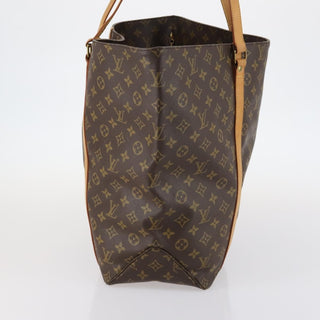 Louis Vuitton Shopping Sac Handbag Monogram Canvas