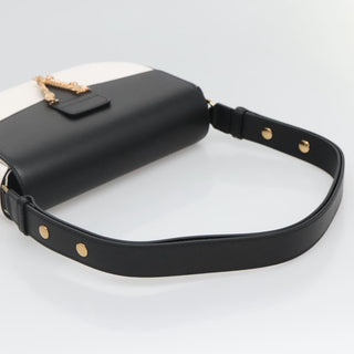 Versace Virtus Flap Messenger Bag Leather