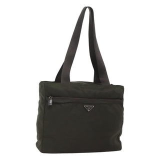 Prada Vintage Zip Tote Tessuto
