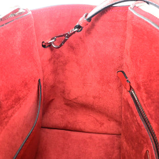 Prada Tassel Twin Pocket Tote City Calf