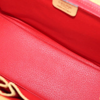 Celine Vintage Convertible Turnlock Top Handle Bag Leather