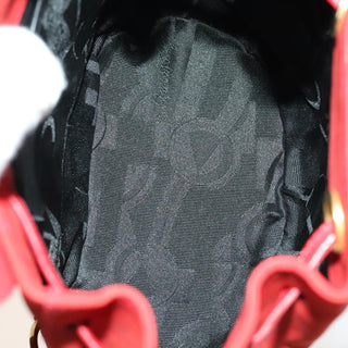 Salvatore Ferragamo Gancini Flap Drawstring Backpack Suede