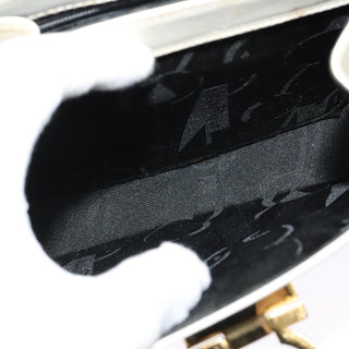 Salvatore Ferragamo Gancini Convertible Top Handle Bag Leather