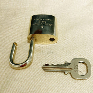 Louis Vuitton Cadenas Bag Charm Gold-plated