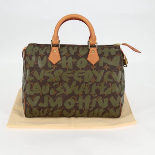 Louis Vuitton Speedy Handbag Limited Edition Monogram Graffiti