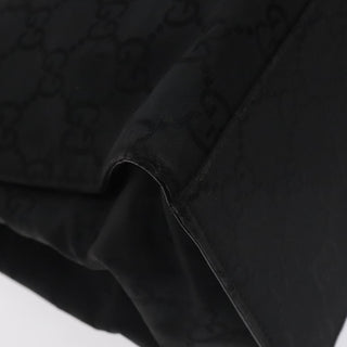 Gucci Vintage Bamboo Handle Tote GG Nylon