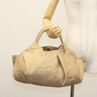 Loewe Anagram Logo Nappa Aire Hand Bag Leather