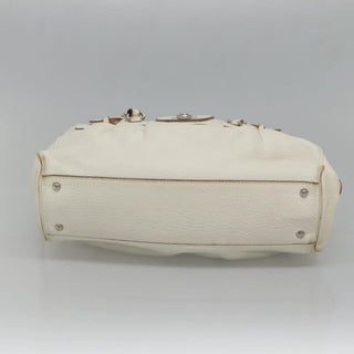 Salvatore Ferragamo Gancini Buckle Shoulder Bag Leather