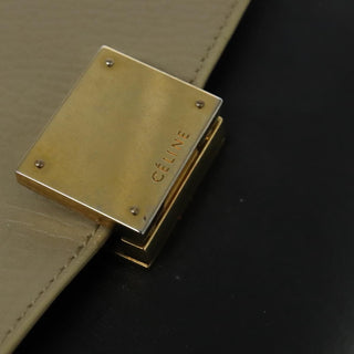 Celine Trapeze Bag Leather with Suede