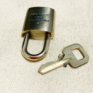 Louis Vuitton Cadenas Bag Charm Gold-plated