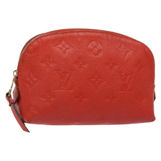 Louis Vuitton Cosmetic Pouch Monogram Empreinte Leather