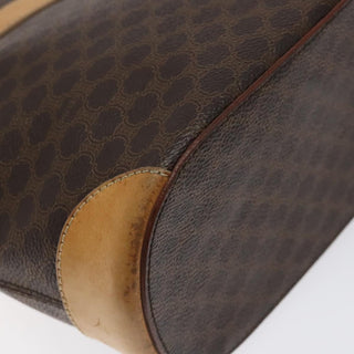 Celine Vintage Macadam Shoulder Bag Leather