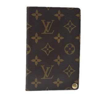 Louis Vuitton Porte Cartes Pression Card Case Monogram Canvas