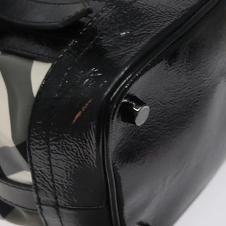 Burberry Lowry Convertible Tote Beat Check Nylon