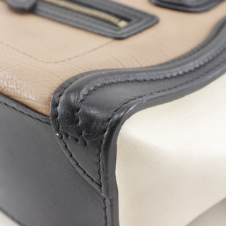 Celine Tricolor Luggage Bag Leather