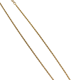 Christian Dior CD Pendant Necklace Gold-plated