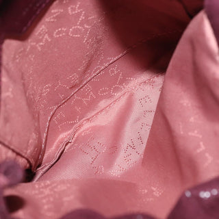 Stella McCartney Falabella Fold Over Crossbody Bag Shaggy Deer