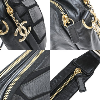 Chanel Scales Camera Bag Leather with Jersey