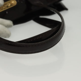 Louis Vuitton Wilshire Handbag Monogram Vernis