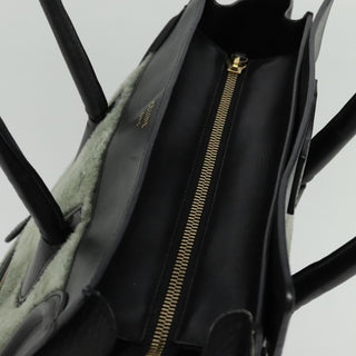 Celine Bicolor Luggage Bag Nubuck