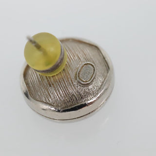 Chanel Vintage CC Earrings Metal