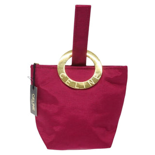 Celine Circle Logo Pouch Nylon