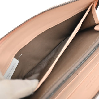 Bottega Veneta Intrecciato Long Zip  Wallet Leather