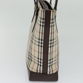 Burberry Nova Check Tote canvas check pattern