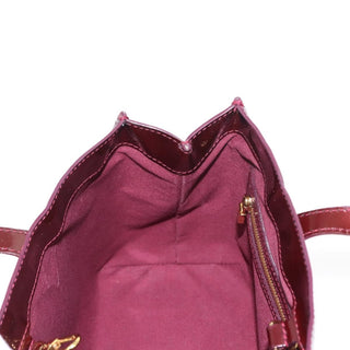 Louis Vuitton Wilshire Handbag Monogram Vernis