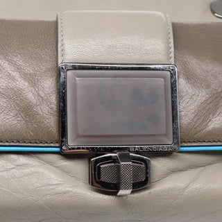 Balenciaga Cherche Midi Chain Shoulder Bag Leather