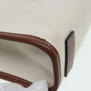 Burberry Freya Shopping Tote Canvas with Leather