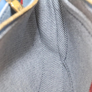 Louis Vuitton Multi Pochette Accessoires Damier and Monogram Patchwork Denim