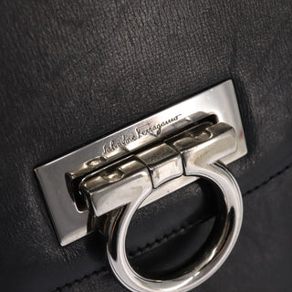 Salvatore Ferragamo Virna Satchel Leather