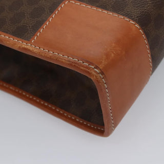 Celine Macadam Briefcase Canvas and leather